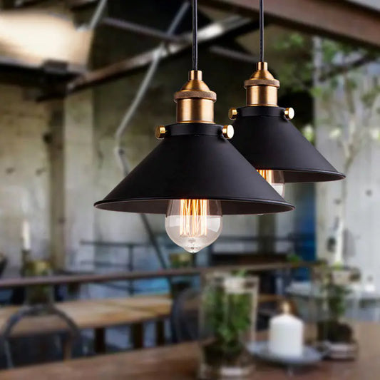 Industrial Vintage Pendant Light - Simple Design